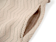 画像をギャラリービューアに読み込む, ニットドッキングコート ベージュ YOUTOWA ビーバー生地とニットを組み合わせた冬のコート 人気のへちま衿が和装にもぴったり
