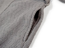 画像をギャラリービューアに読み込む, ニットドッキングコート グレー YOUTOWA ビーバー生地とニットを組み合わせた冬のコート 人気のへちま衿が和装にもぴったり
