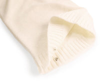 画像をギャラリービューアに読み込む, フリンジショールカーディガン ホワイト YOUTOWA 着こなし2way！ショール風に道行風に、サッと羽織れる薄手ニットカーディガン
