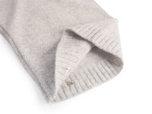 画像をギャラリービューアに読み込む, フリンジショールカーディガン グレー YOUTOWA 着こなし2way！ショール風に道行風に、サッと羽織れる薄手ニットカーディガン
