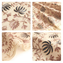 画像をギャラリービューアに読み込む, カシミール刺繍ストール 大判 アイボリー ピンク 更紗 ウール エスニックな花柄刺繍 秋冬にサッと羽織れる軽くて暖かいショール 和装にも洋装にも
