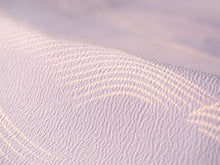 画像をギャラリービューアに読み込む, 洗える着物 袷 小紋 Lサイズ 仕立て上がり テイジン素材 単品 パープル 波 ぼかし レディース 品よい縮緬地のお洒落な小紋
