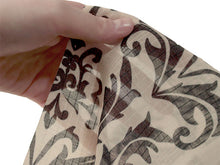 画像をギャラリービューアに読み込む, 東レ爽竹洗える長襦袢反物 フルオーダーお仕立て付き セオα アイボリー ダマスク 紗 ストライプ 快適 自宅で洗濯OK
