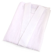 画像をギャラリービューアに読み込む, 東レ爽竹 洗える長襦袢 お仕立て上がり ぼかし 白 パープル 縦絽 夏用 自宅で洗濯OK サラッと快適 夏向け長襦袢
