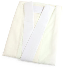 画像をギャラリービューアに読み込む, 東レ爽竹 洗える長襦袢 お仕立て上がり ぼかし グリーン イエロー 縦絽 夏用 自宅で洗濯OK サラッと快適 夏向け長襦袢
