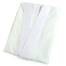 画像をギャラリービューアに読み込む, 東レ爽竹 洗える長襦袢 お仕立て上がり ぼかし グリーン ブルーグレー 縦絽 夏用 自宅で洗濯OK サラッと快適 夏向け長襦袢

