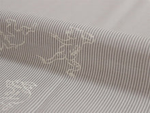 画像をギャラリービューアに読み込む, 東レ爽竹 洗える長襦袢 お仕立て上がり 万筋 ウォームグレー 鳥獣戯画 紗 夏用 自宅で洗濯OK サラッと快適 夏向け長襦袢
