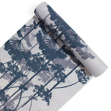 画像をギャラリービューアに読み込む, 浴衣 反物 知多木綿 お仕立て付き 白 グレー 藤袴 手染め 日本製 自分サイズにお誂え
