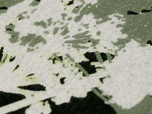 画像をギャラリービューアに読み込む, 浴衣 反物 知多木綿 お仕立て付き 黒 グリーン 藤袴 手染め 日本製 自分サイズにお誂え
