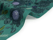 画像をギャラリービューアに読み込む, 浴衣 反物 知多木綿 お仕立て付き ピーコック 花 更紗 手染め 日本製 自分サイズにお誂え
