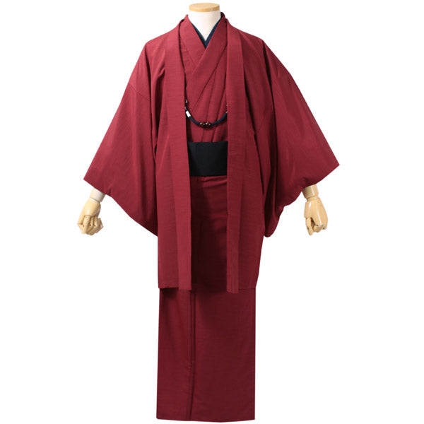 洗える着物と羽織り　アンサンブル 楽天市場】アンサンブル 着物と羽織（納期約35日） 男物 セミ