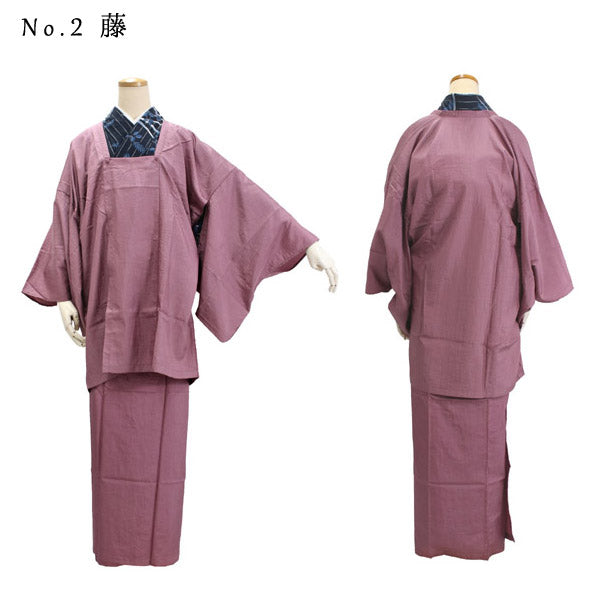 雨コート　紫色 ストライプ Vネック 和装小物 雨コート 新) 雨コート 着物 5colors 和装 和服 レディース 女性