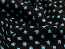 画像をギャラリービューアに読み込む, 正絹 長襦袢 シルク 反物 フルオーダー 仕立て付き 黒地に青色椿柄 つばき 花 模様 女性 レディース 着物 和装 和服 きもの 単品 カジュアル おしゃれ 上品 送料無料

