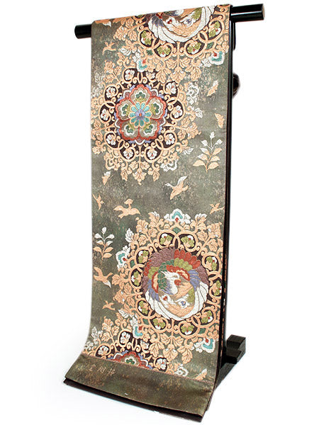 袋帯 フォーマル 絹 礼装 西陣織 平井機業店謹製 仕立て付き 送料無料